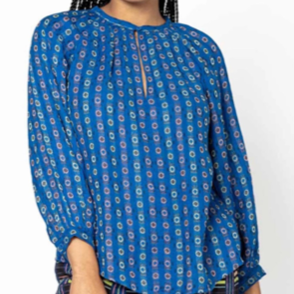 NWT Ace & Jig Naomi Blouse in Brilliant -- Small